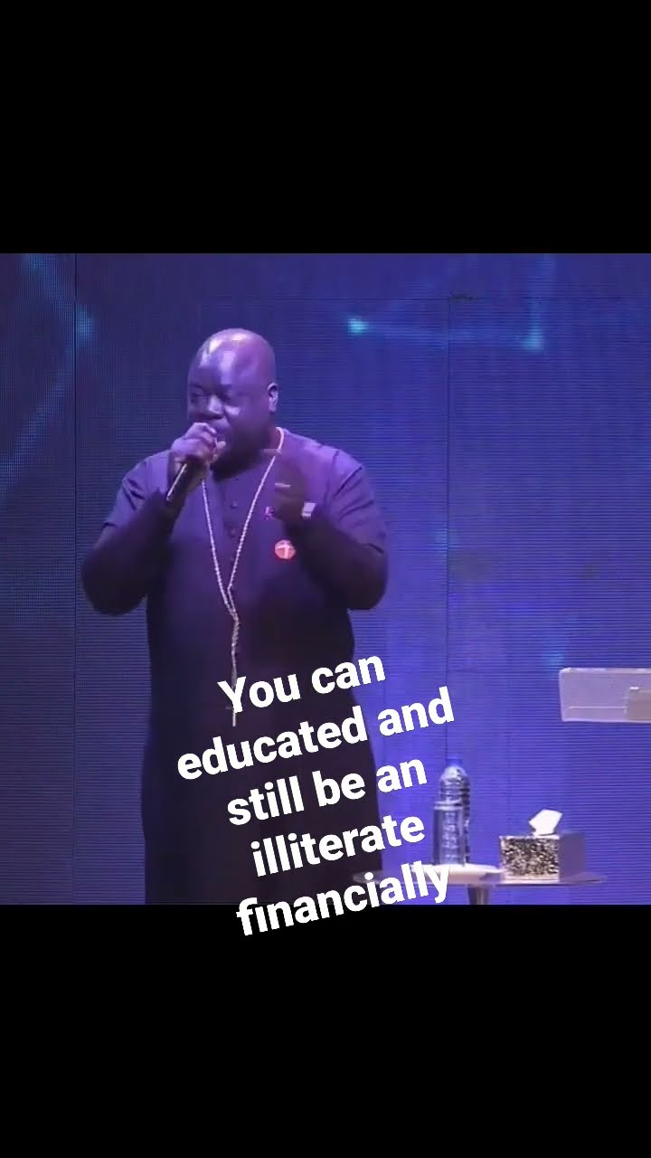 You can be educated academically and still be an illiterate financially